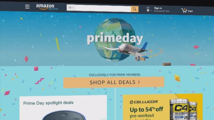 Amazon Prime Day breaks record; sales grew by more than 60 percent