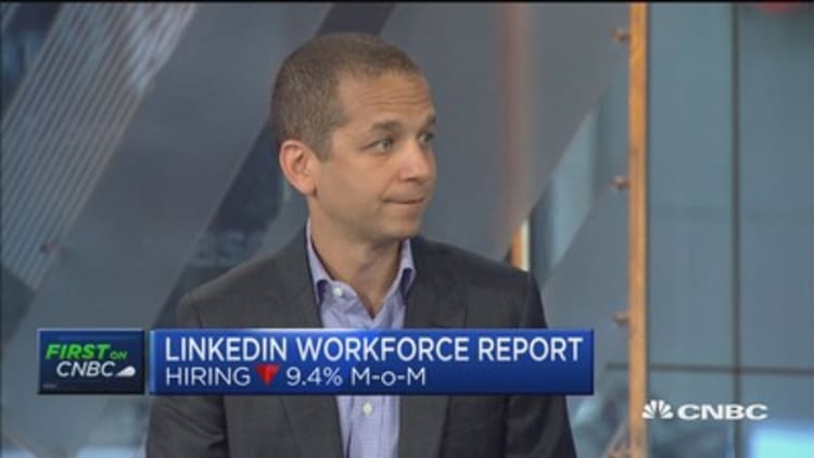 LinkedIn workforce report shows summer hiring is red hot