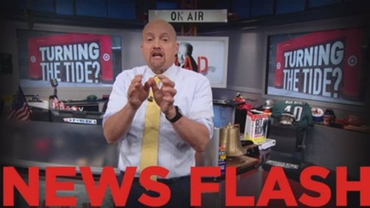 Cramer Remix: Target’s news flash is good for shareholders, but it might not be enough for all of retail