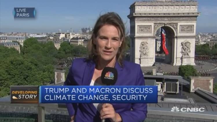 Trump remains vague on commitment to Paris climate change agreement