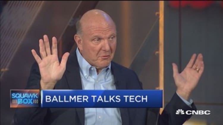 Former Microsoft CEO Steve Ballmer: Twitter is still a 'very good asset'
