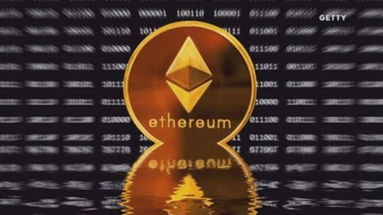 Ethereum briefly crashes 20% to 7-week low amid worries about rival bitcoin's future
