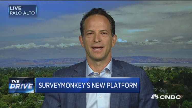 SurveyMonkey CEO pushes 'people-powered data' platform