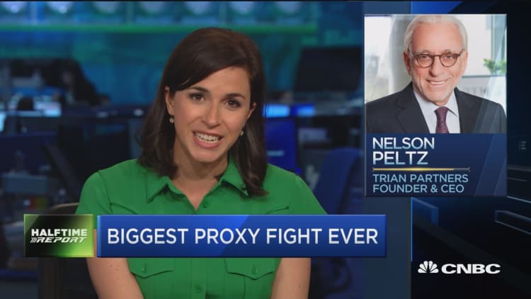 Peltz sparks proxy fight with P&G