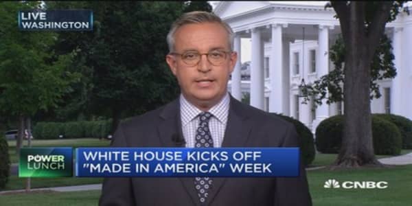 White House kicks off 'Made in America' week