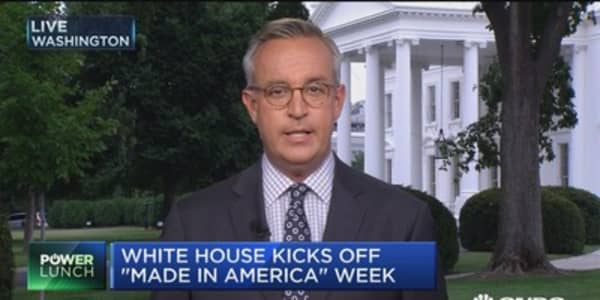 White House kicks off 'Made in America' week