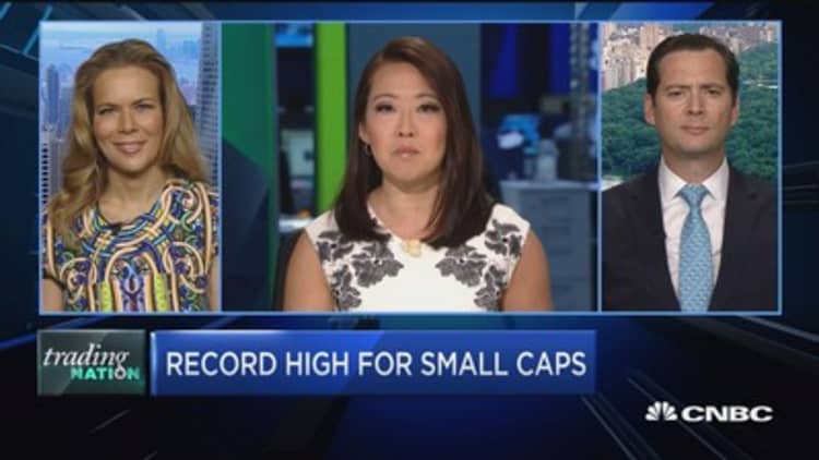 Trading Nation: Record high for small caps