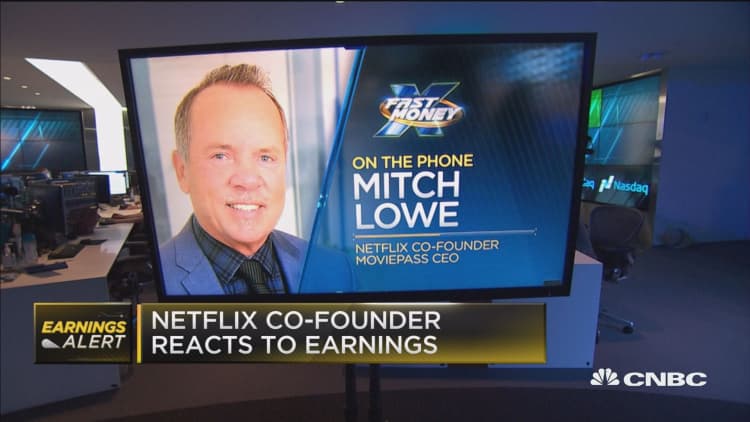 Netflix Co-founder Mitch Lowe reacts to the company's second quarter results