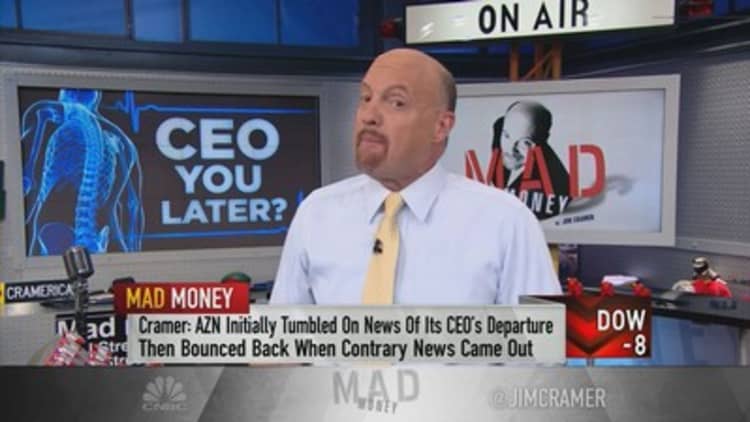 CEO departures not always bad for companies: Cramer