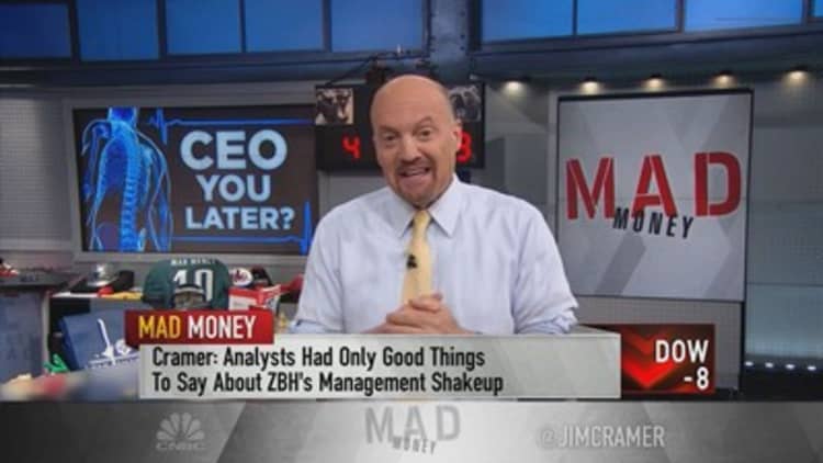 Cramer explains why CEO departures are not always bad for companies