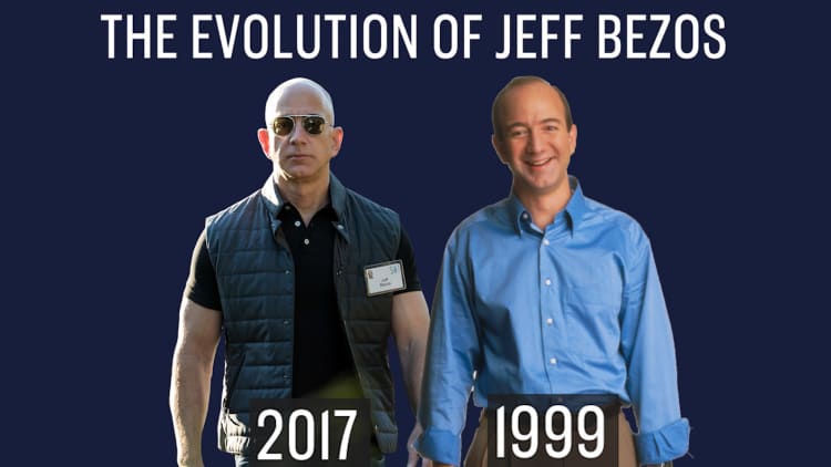 The evolution of Jeff Bezos: See if you can recognize him through the years 