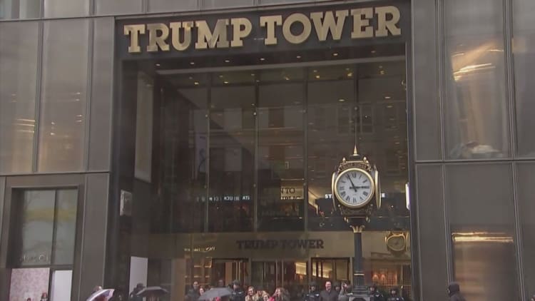 US military reportedly paying $130,000 a month to lease space in Trump Tower