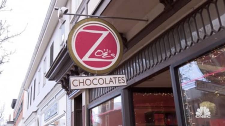 Marcus’ first impression of Zoe’s Chocolate Co.