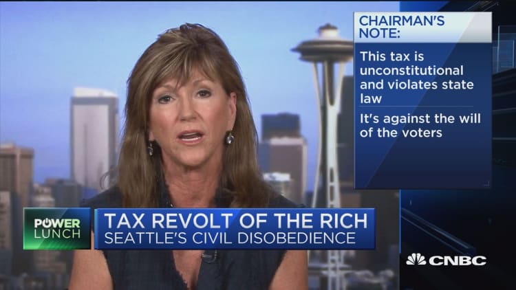 Washington GOP Chair: Seattle tax is a farce