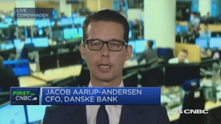 Danske Bank CFO: Not worried about trading numbers