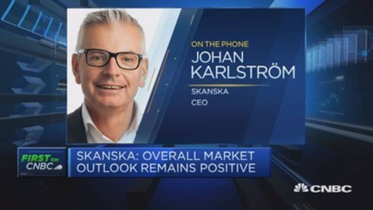 UK will be profitable going forward: Skanska CEO