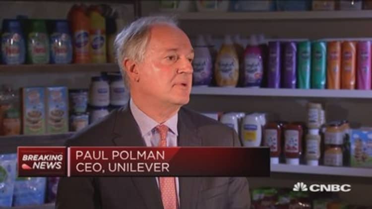 Strong growth driven by emerging markets: Unilever CEO