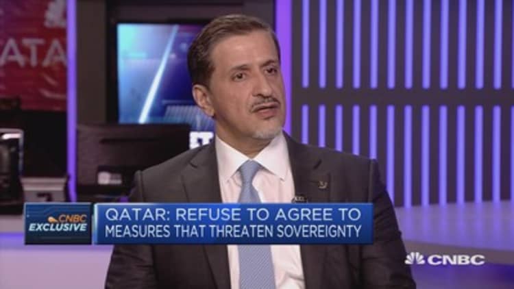 Time for 'negotiation and dialogue, not confrontation': Qatar ambassador