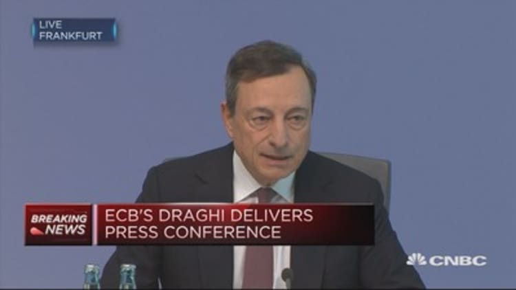 ECB to keep interest rates unchanged: Draghi