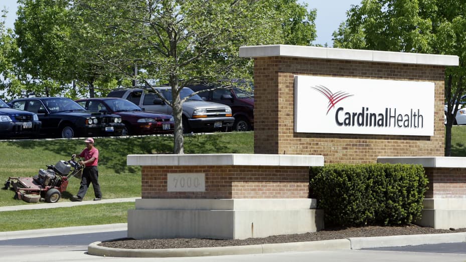 The headquarters of Cardinal Health in Dublin, Ohio.