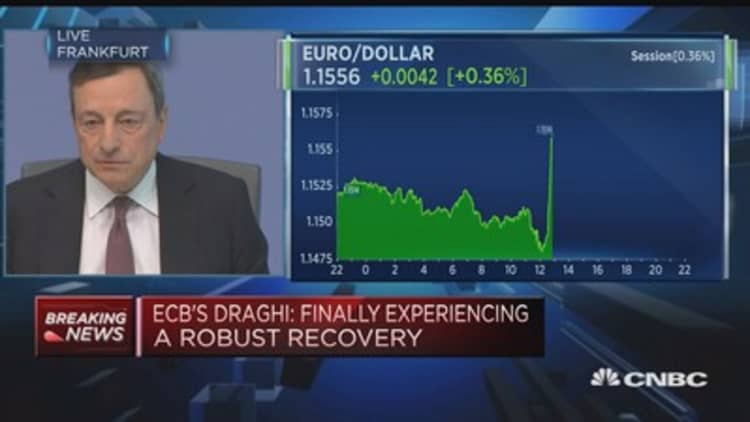 Inflation is not where we want it to be: Mario Draghi