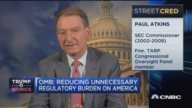 Former SEC Commissioner: We're behind the eight ball on regulatory overhang