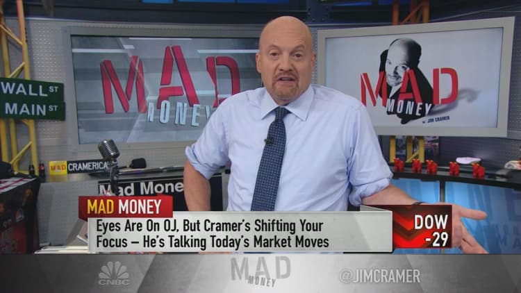 Cramer explains how to handle Amazon-fueled market rotations