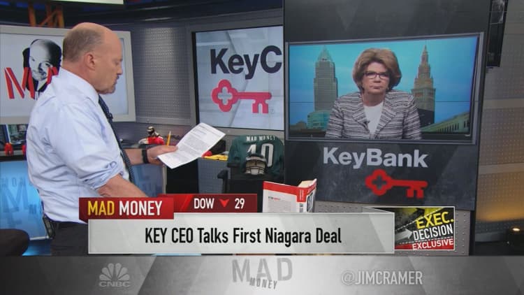 KeyCorp CEO Beth Mooney says economic stimulus will have 'a coiled-spring effect' on banks' capital