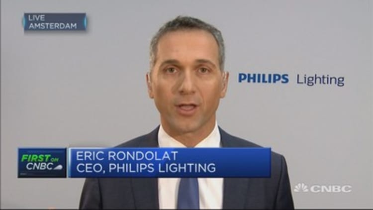 Philips Lighting: Will go back to growth in H2