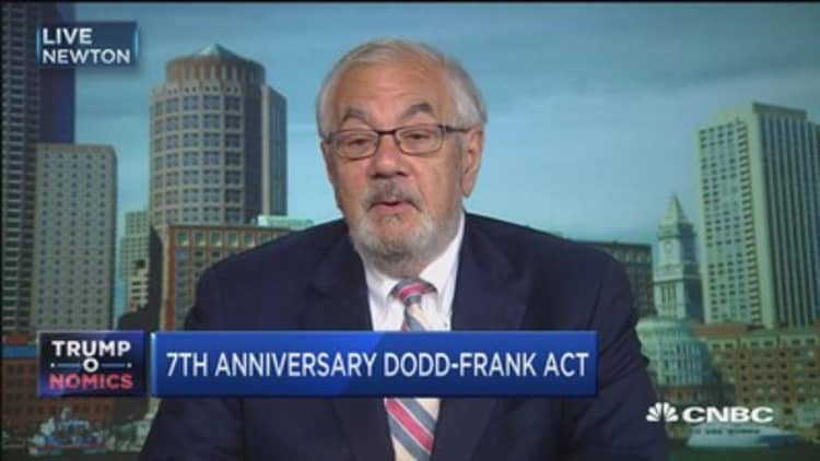 Barney Frank: There will be changes to Dodd-Frank but no sustained assault