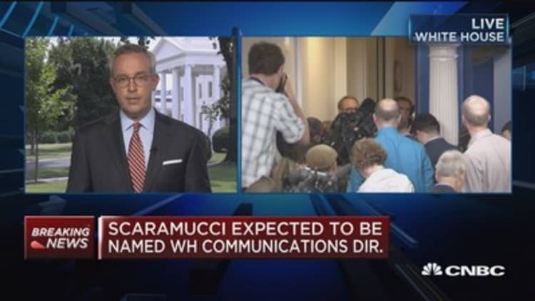 Significant political comeback for Scaramucci