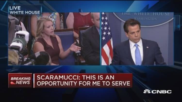 Anthony Scaramucci: I have empathy for journalists but don't like fake news
