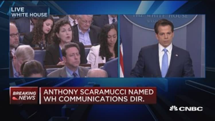 Anthony Scaramucci: Trump's policies are fantastic