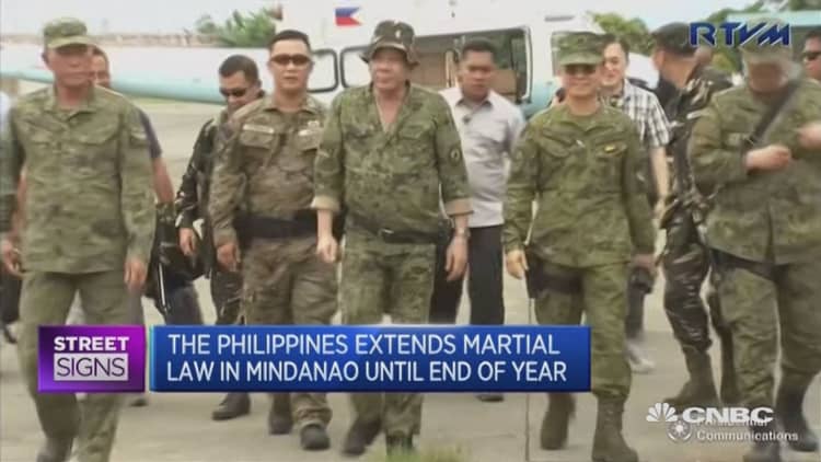 Martial law has not dented the Philippines’ economy: Academic