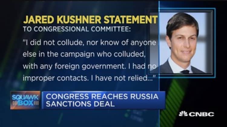 Jared Kushner to meet behind closed doors with Senate Intelligence Committee