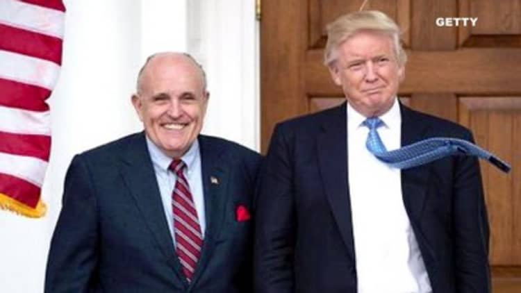 Trump reportedly floats making Rudy Giuliani attorney general