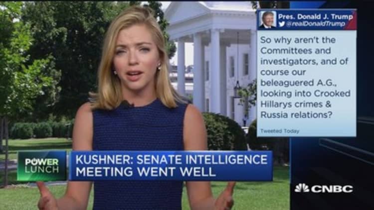 Kushner: Senate Intelligence meeting went well