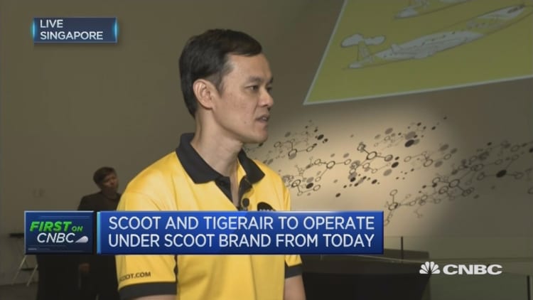 Scoot CEO: Tigerair merger allows airline to become a significant player