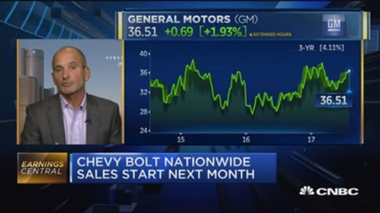GM CFO: Another strong quarter supported by North America and China sales