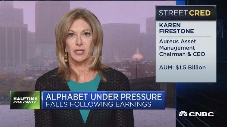 Alphabet didn't signal a strong buy: Aureus Asset Management's Karen Firestone