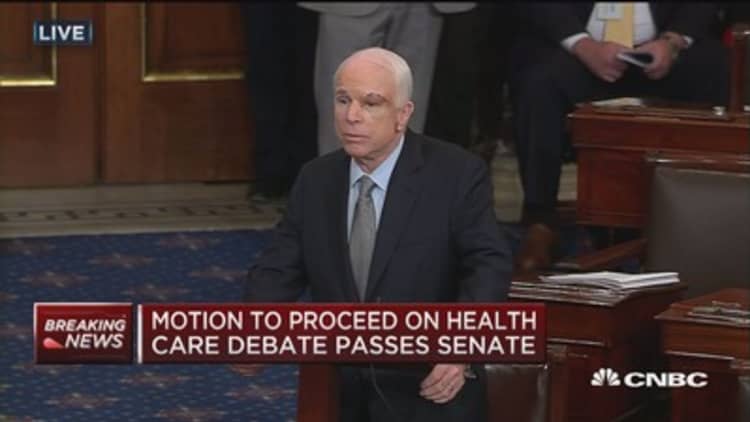Sen. John McCain: My service to the Senate is most important job in my life