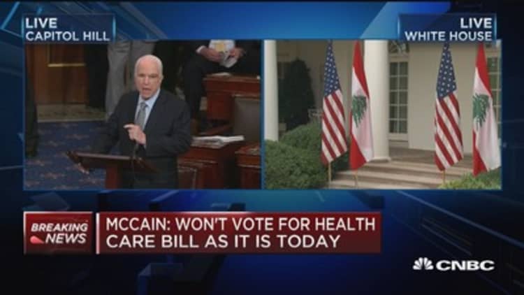 Sen. John McCain: We are the president's equal, not subordinates