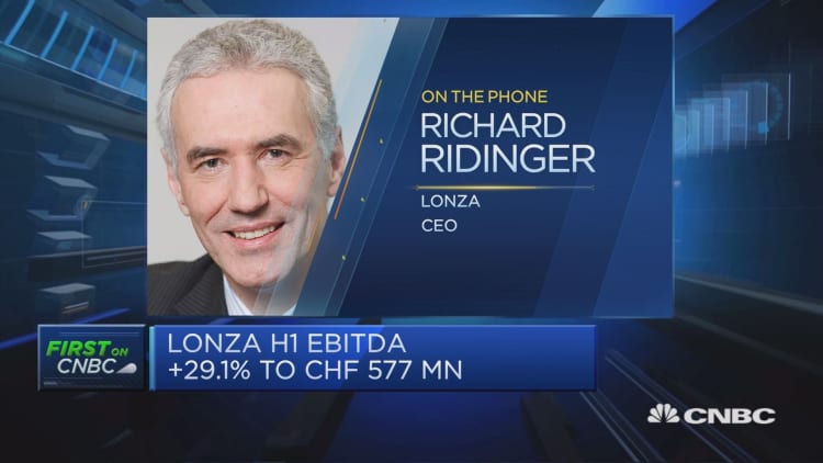 Lonza CEO: We have enough in pipeline to sustain growth