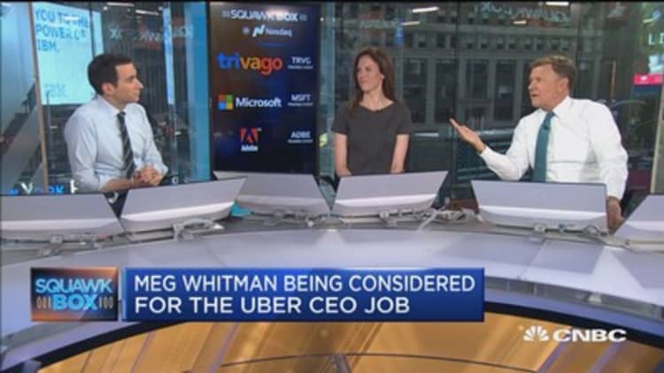 Meg Whitman on short list for Uber CEO, says ReCode