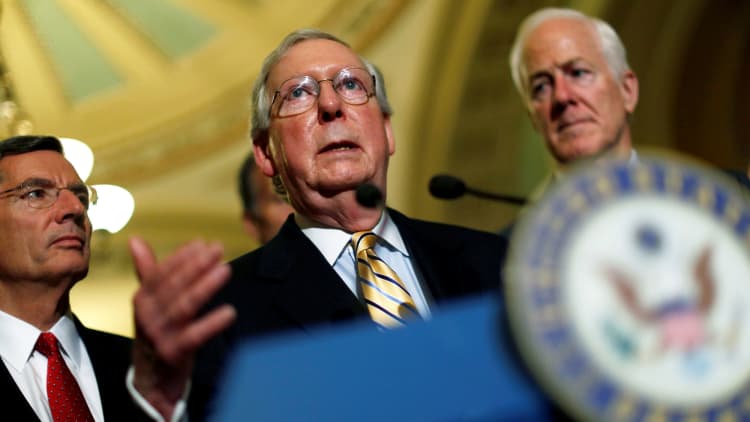 Gasps in the gallery as GOP 'skinny' Obamacare bill dies in Senate