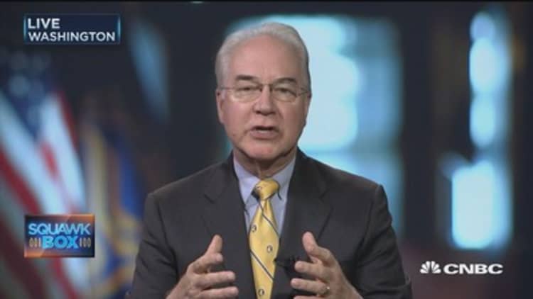Sec. Tom Price: CBO score 'significantly flawed'