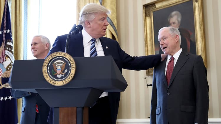 AG Jeff Sessions defends Trump's remarks on Charlottesville