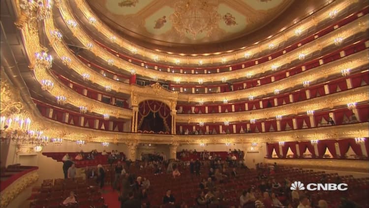 Tania Bryer visits Moscow’s Bolshoi on Natalia Vodianova’s recommendation