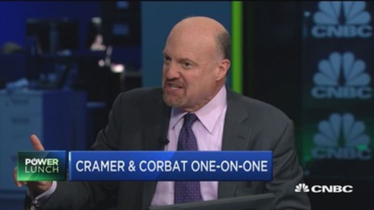 Cramer and  Citi CEO Michael Corbat's one-on-one