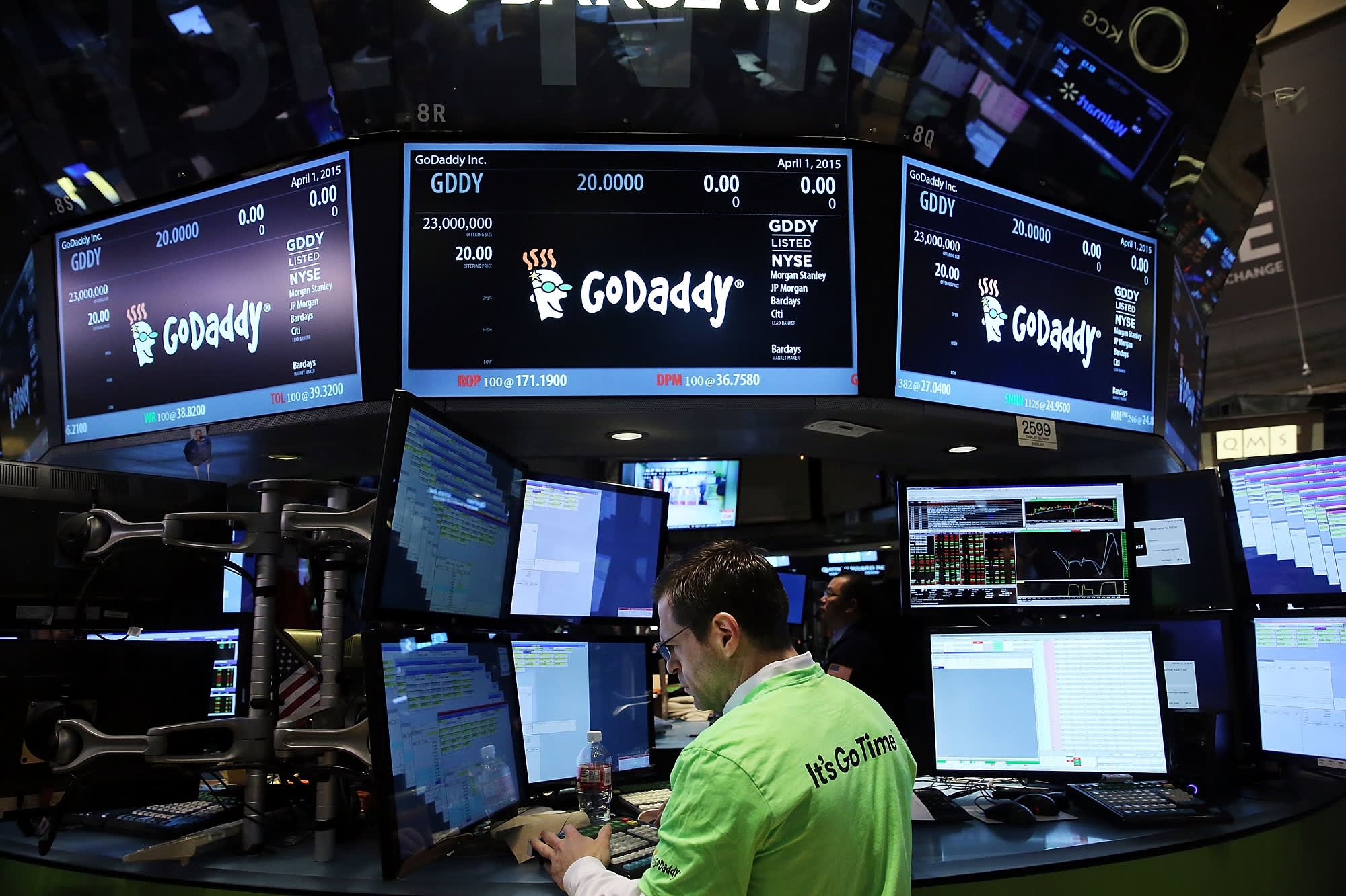 Stocks making the biggest moves premarket: GoDaddy, Apple, Cigna and others